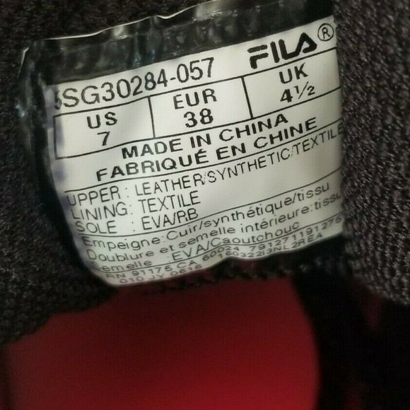 FILA Cool Max Memory Foam Womens Sz 7 Running Shoe - Picture 9 of 10